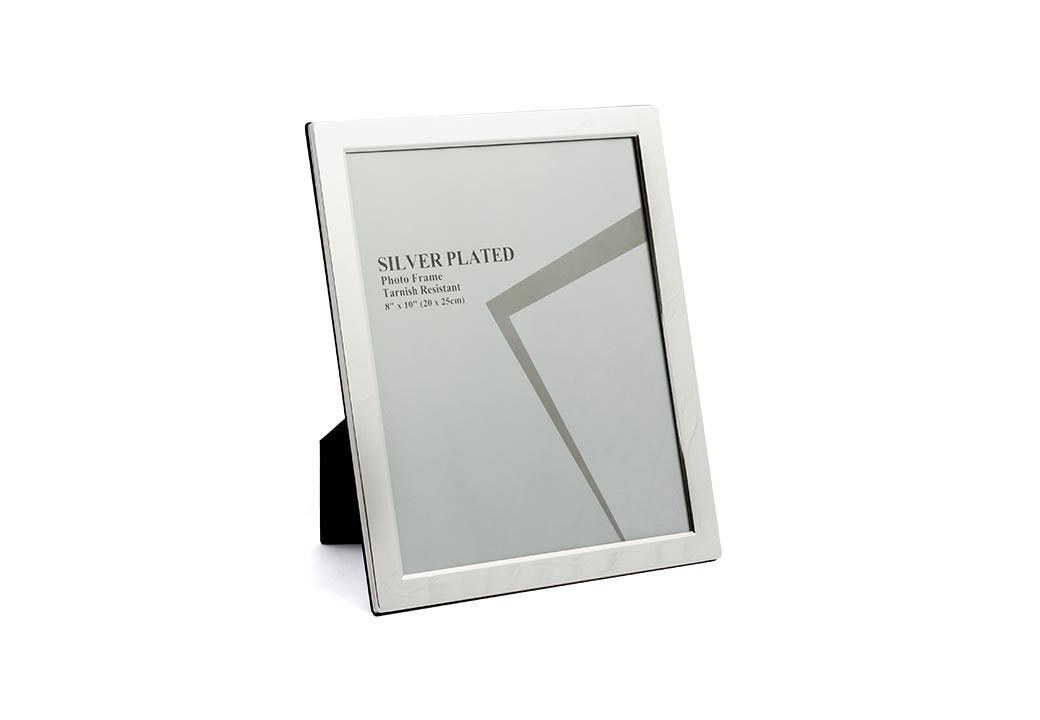 Silver Plate 20x25 Moldura Grossa